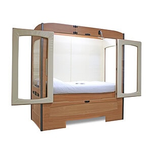 Sydney 90 x 200 cm, omranding 164 cm hoog