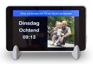 *DayClock 7 (tablet 7 inch) incl. halfjaar abonnement