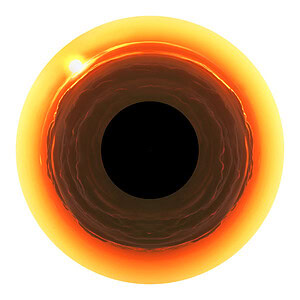 6"  Magnetisch Effectwiel Zonsondergang