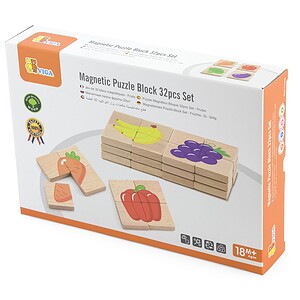 **Magneetpuzzel Fruit (32-delig)