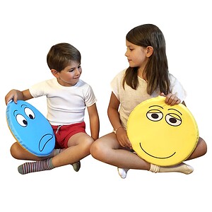 Emotiekussens ø 32 cm, set van 6