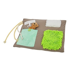 Belevingskussen, wasbaar, Close-up® sluiting, afm. 40/40 cm