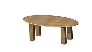 Salontafel René 140x70cm