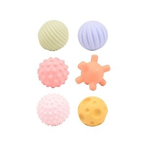 Zintuigballen, set van 6 stuks