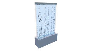 Water wall, 45 x 180 cm (17L)