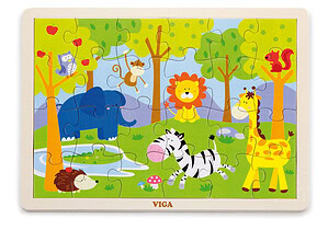 Puzzle safari, 24 pieces