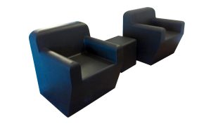 Angolo Pouf, 40 x 40 x 40 cm