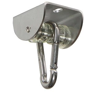 **Schommelhaak Marathon RVS 316 Universeel, incl. karabijnhaak, per stuk