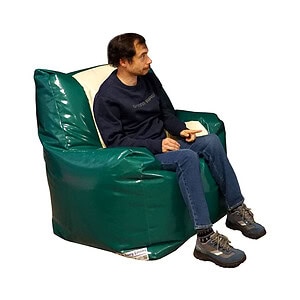 Time-out versie Oleander zitzak, 80 x 80 x 100 cm (buitenmaten)