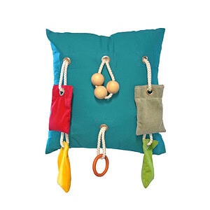 Tastkussen, afm. 46 x 46 cm