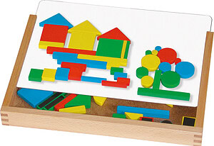 Magnetic laying game