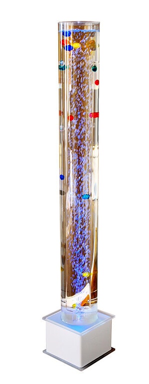 Balletjes bubbelunit ø 20 cm, h 170 cm (40L), vierkante voet (29 x 29 x 20 cm) (incl. 6 balletjes)