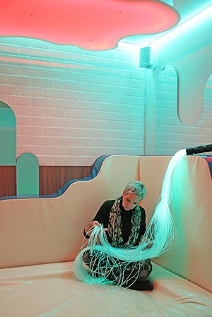 **Lichtbron LED 10W voor FiberGlow, Wifi ready