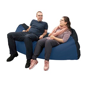 PrimaSit Relax beanbag 190 x 90 x 27 cm (choice of blue/dark blue/green or combination)