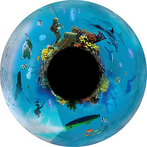 **6" Effectwiel Diepte