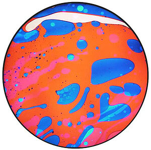 **6" Vloeistofwiel 8ZA, Red/Blue & Pink/Yellow