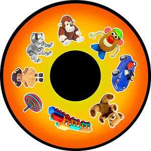 **6" Effectwiel Speelgoed