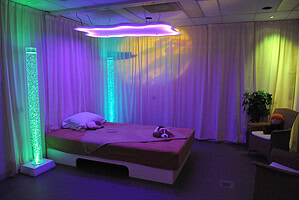 LED cloud, 100 x 200 cm, plastic