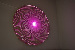 Fiberzon, ø 150 cm (wandversie)