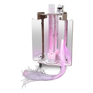 Snoezelkar Sophie Wit/Dark Hazelnut