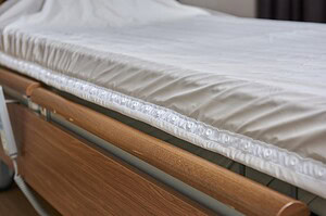 Blackout blanket washable in PU, size 140/200 cm, 6 kg. snap tape a/d sides