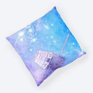 Snoezle kussen de ruimte