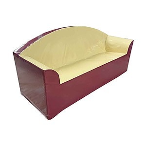 Driezitsbank Excellent met armleuningen 186 x 70 x 85 cm (B x D x H)