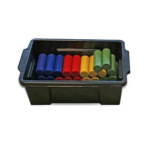 Accessories for the play-learning system (in storage bin)