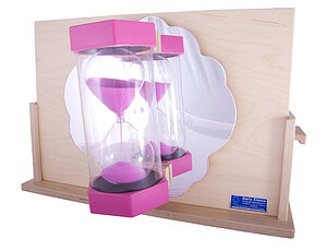 **Turner mirror plate Hourglass