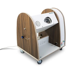 SensiView (built into cabinet with vibration system connection)